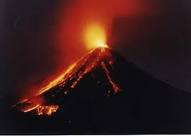 Fire Volcano in Mexico